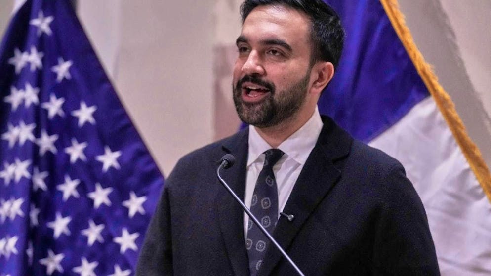 Newly elected New York Mayor Zohran Mamdani announces the appointment of the first deputy mayor and chief of staff. Photo: Richard Drew/AP/dpa