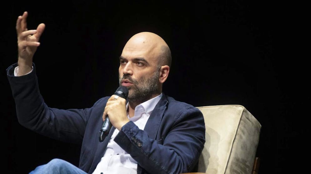 Roberto Saviano, autore del bestseller "Gomorra", durante l'edizione 2025 del Lugano International Festival Endorfine. (Foto archivio)