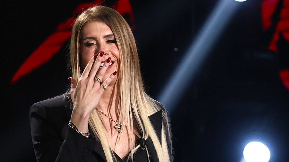 Genny Urtis allo studio di «Belve».