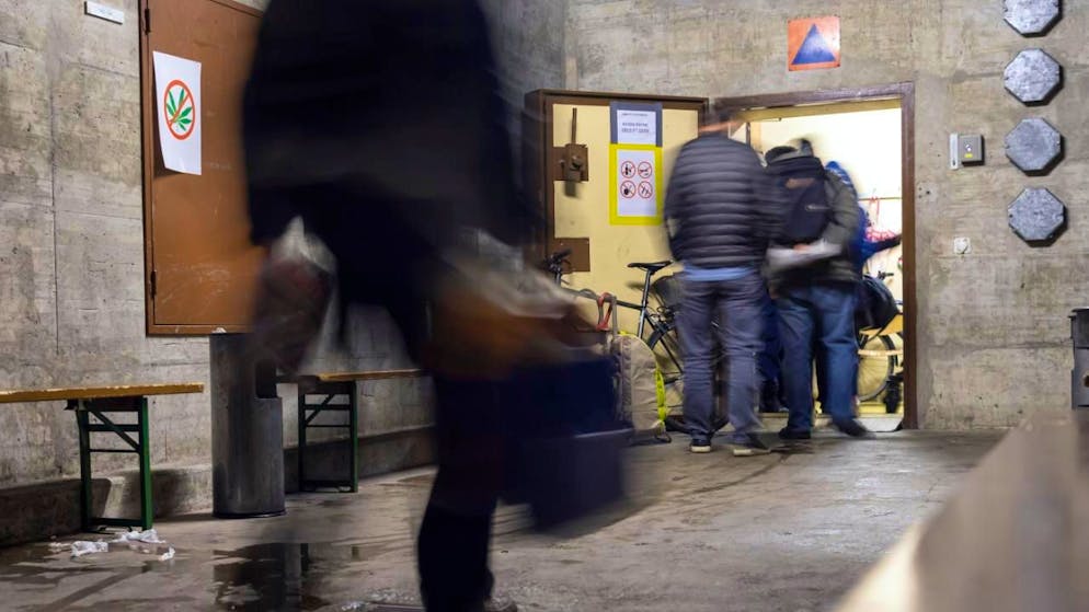 A Genève, l'ouverture d'un abri PC supplémentaire de 80 places à Champel permettra de proposer 577 places d'hébergement d'urgence (image d'illustration).