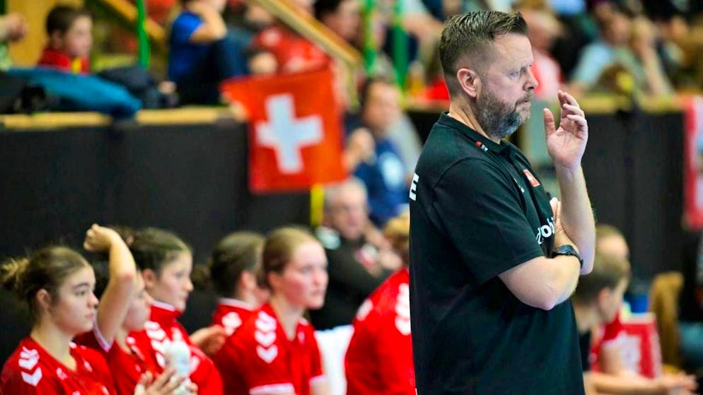 Swiss women's national coach Knut Ove Joa saw little to cheer about in the second half against Germany