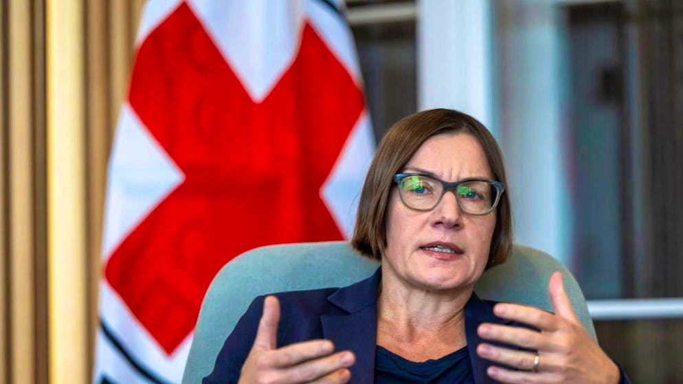 The Swiss President of the International Committee of the Red Cross (ICRC), Mirjana Spoljaric Egger. (archive picture)
