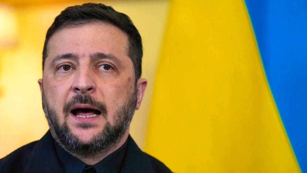 ARCHIVE - Ukrainian President Volodymyr Zelenskyi. Photo: Kirsty Wigglesworth/Pool AP/dpa/Archive image