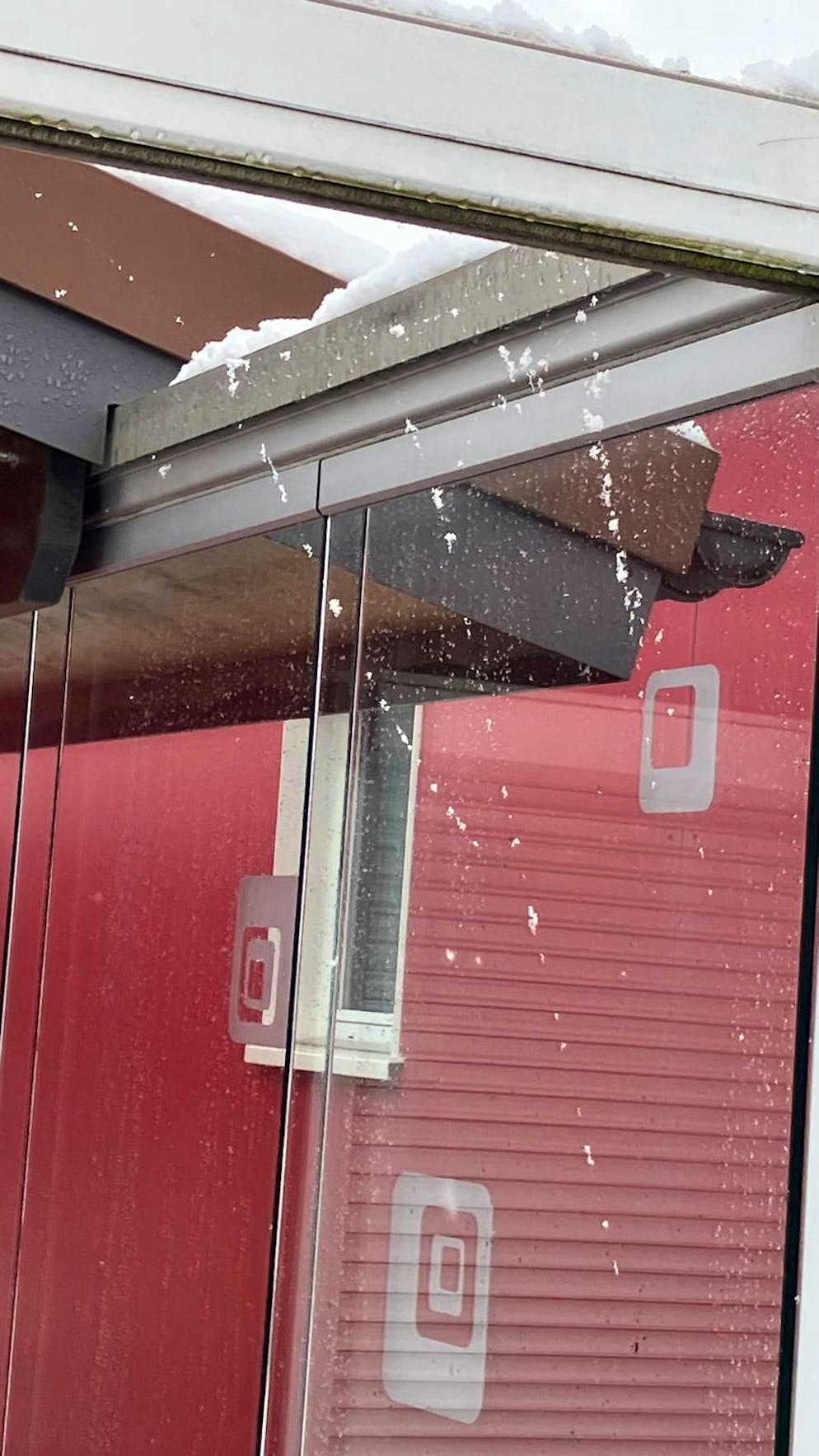 Die schönsten Schneebilder der blue News Leserreporter. Am Walensee gefrieren die Spinnenfäden