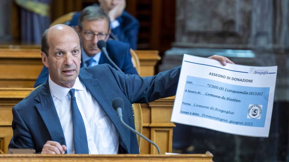 Ständerat Beat Rieder (Mitte/VS) war als gebürtiger Lötschentaler vom Bergsturz in Blatten VS direkt betroffen. Seine von ihm präsidierte Umweltkommission will für künftige Naturkatastrophen vorsorgen und fordert ein Gesetz für finanzielle Soforthilfe des Bundes. (Archivbild)