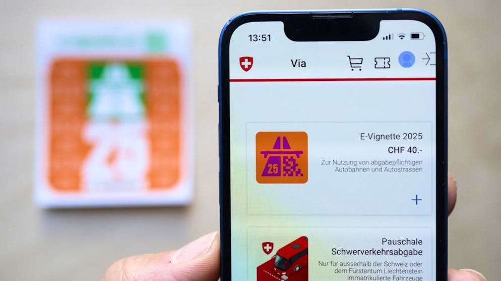 Entre 2024 et 2025, la part de vignettes électroniques est passée de 35% à 45% (archives).
