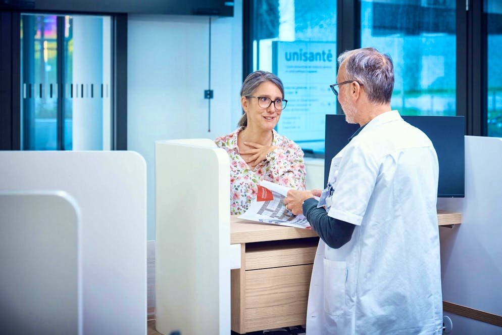 Unisanté in Lausanne setzt auf das Label «Friendly Work Space». Aurélie Morel: «Unsere Teams zu schützen, bedeutet, unsere Mission zu schützen.»