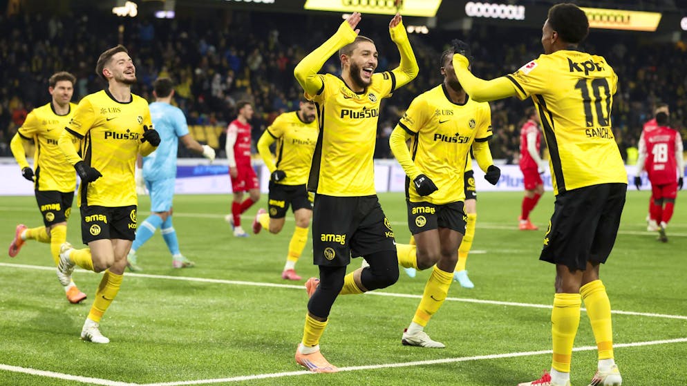 Highlights im Video. Sanches feiert Torpremiere, Fassnacht trifft doppelt – YB zerlegt Winterthur