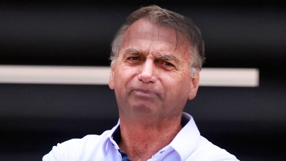 L'ex presidente del Brasile Jair Bolsonaro (foto d'archivio)