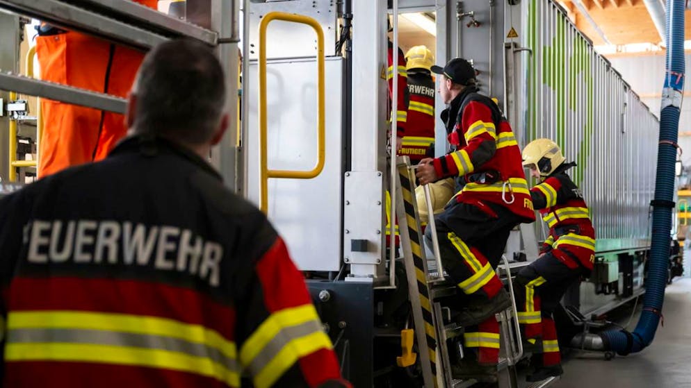 L'exercice a mobilisé de nombreuses forces d'intervention.