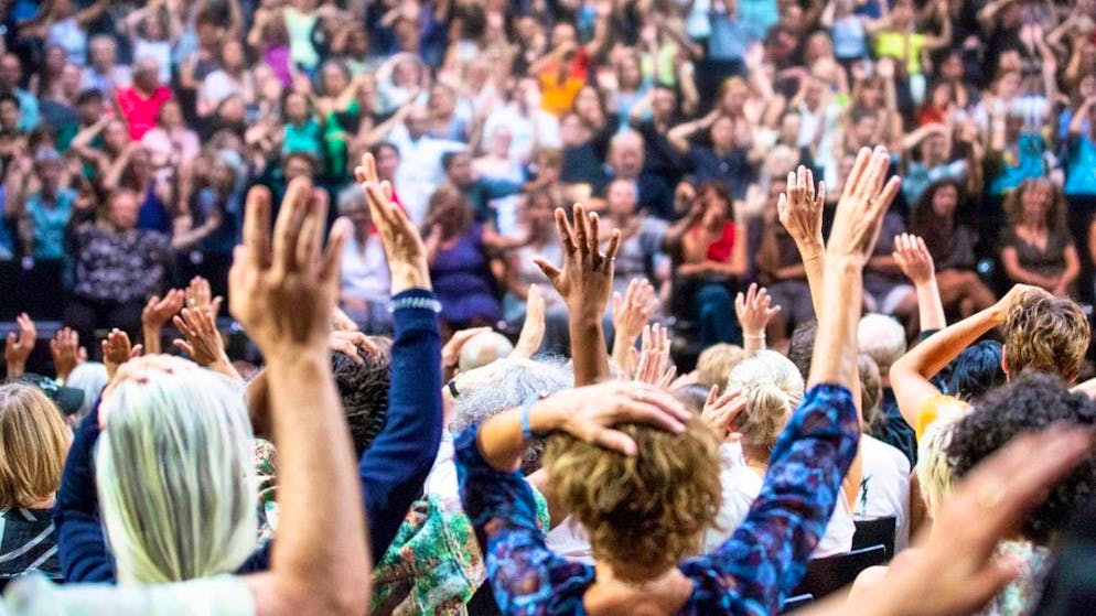 "Mirror neurons" in the Spiegel Theater.