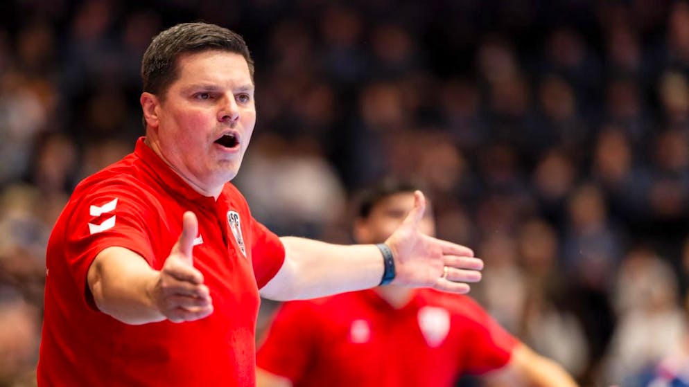 Trainer Aleksandar Stevic scheidet mit seinem Team aus dem European Cup aus
