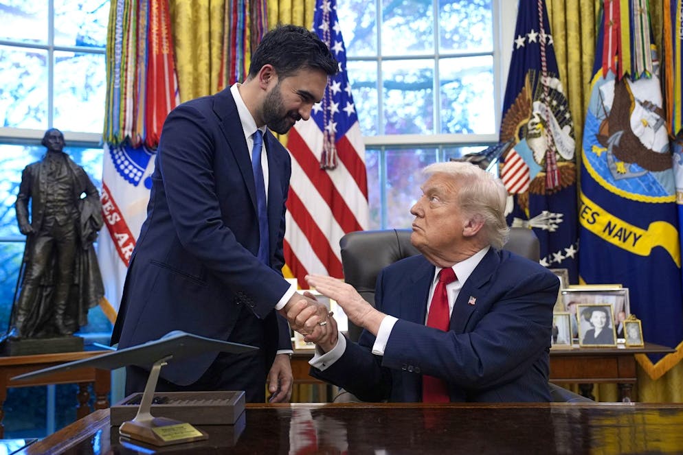Le futur maire de New York Zohran Mamdani et le président américain Donal Trump se sont montrés cordiaux l'un envers l'autre, vendredi à la Maison Blanche.