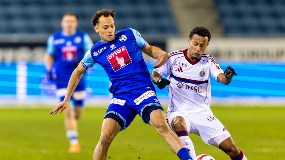 Luzern-Stürmer im Pech. Julian von Moos mit Bänderverletzung