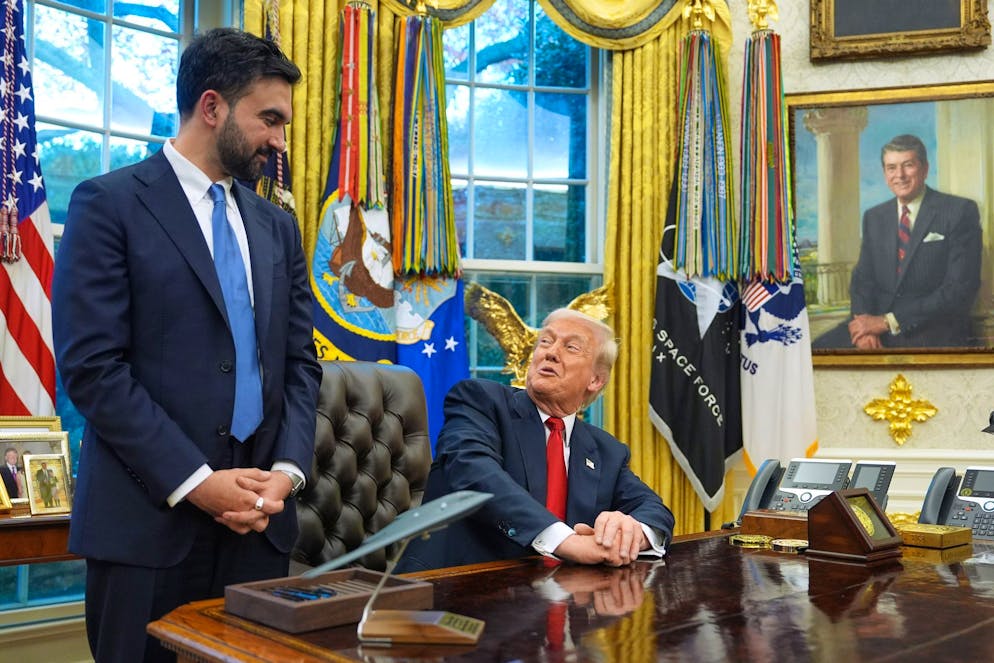 Der linke Demokrat und der Republikaner gaben ein überraschend einträchtiges Bild ab. 