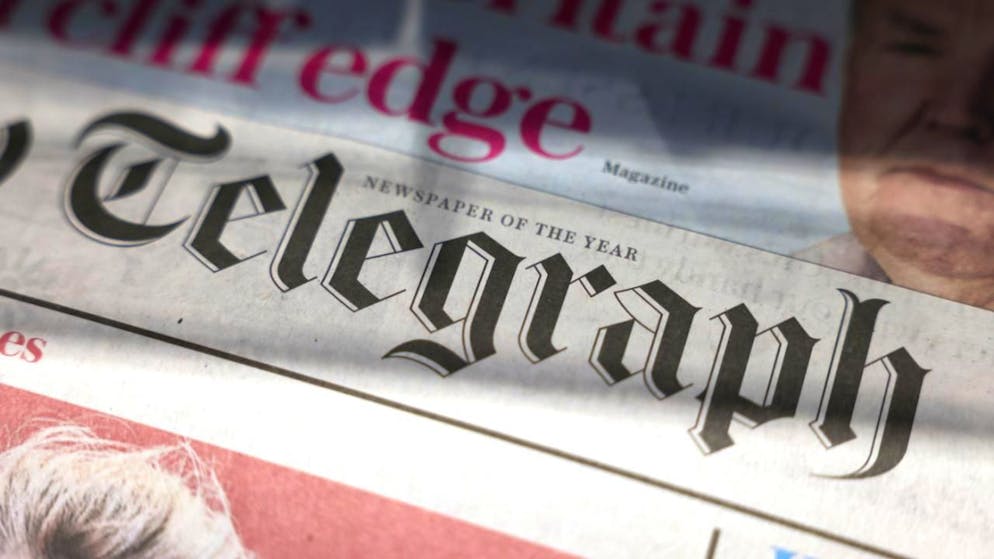 La Dmg, proprietaria del tabloid Daily Mail, intende acquistare il quotidiano britannico Telegraph (foto simbolica)
