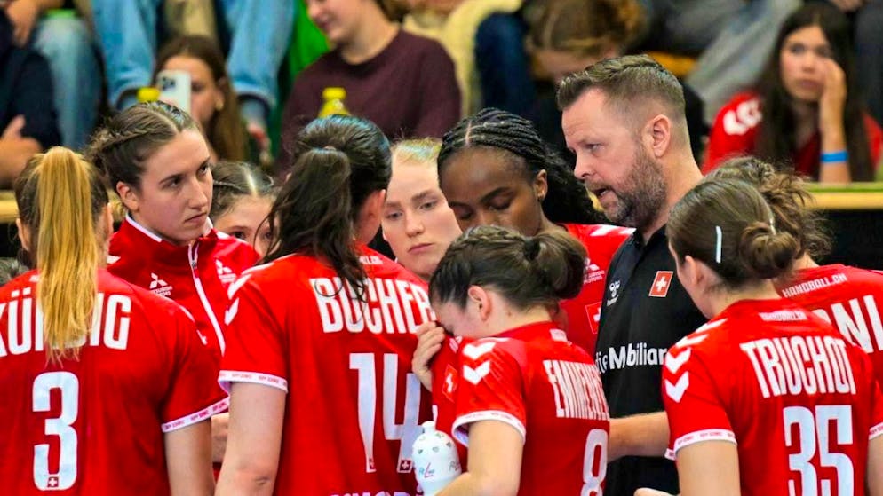 The Swiss women lose against Germany.