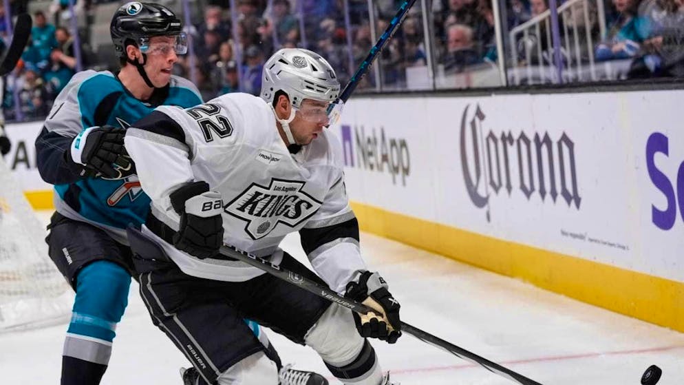 Kevin Fiala (front) still has to wait for his tenth goal of the season.