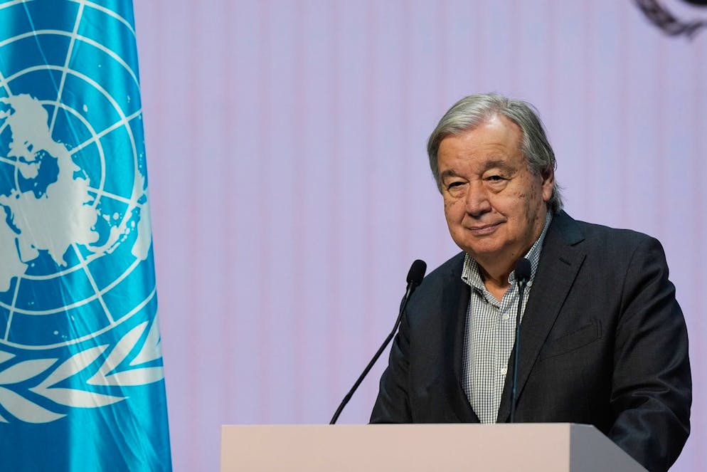 «Les COP fonctionnent par consensus, et en période de fractures géopolitiques, parvenir à un consensus est plus difficile que jamais», a observé Antonio Guterres.