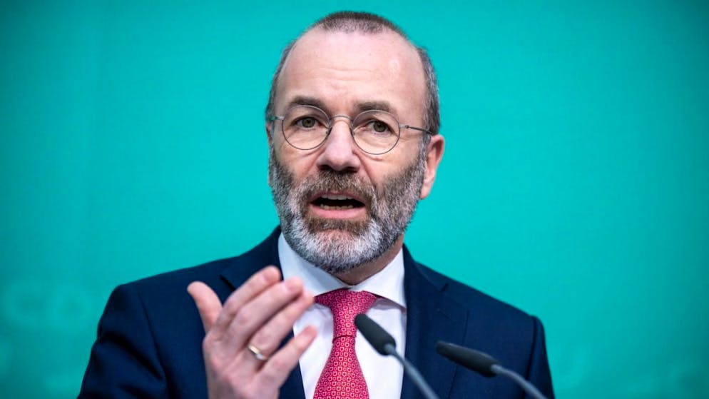 ARCHIV - Manfred Weber (CSU) ist Vorsitzender der EVP-Fraktion im Europaparlament. Foto: Michael Kappeler/dpa