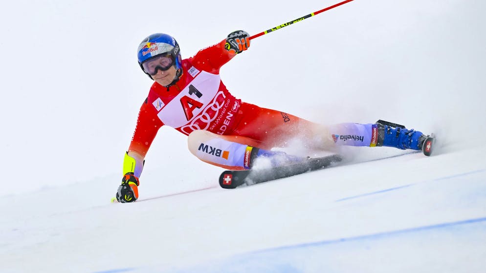 Marco Odermatt beim Saison-Auftakt in Sölden.