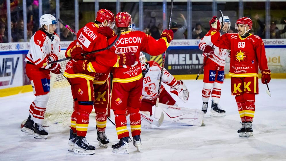 Sierre a dominé Viège 5-1 à Graben dimanche en Swiss League.