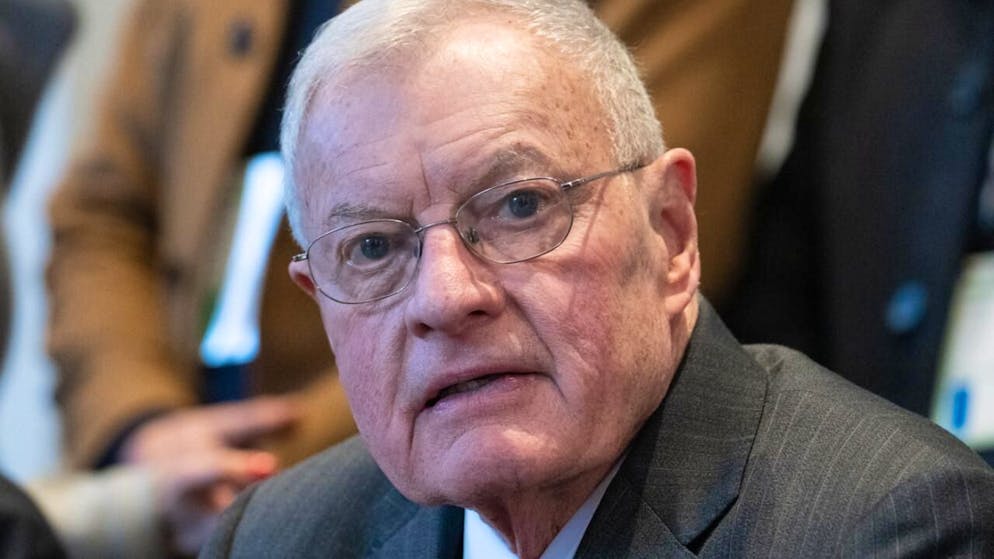 ARCHIV - General Keith Kellogg, US-Sondergesandter für die Ukraine, nimmt an einem Meeting während der 61. Münchner Sicherheitskonferenz (MSC) teil. Foto: Boris Roessler/dpa - Pool/dpa