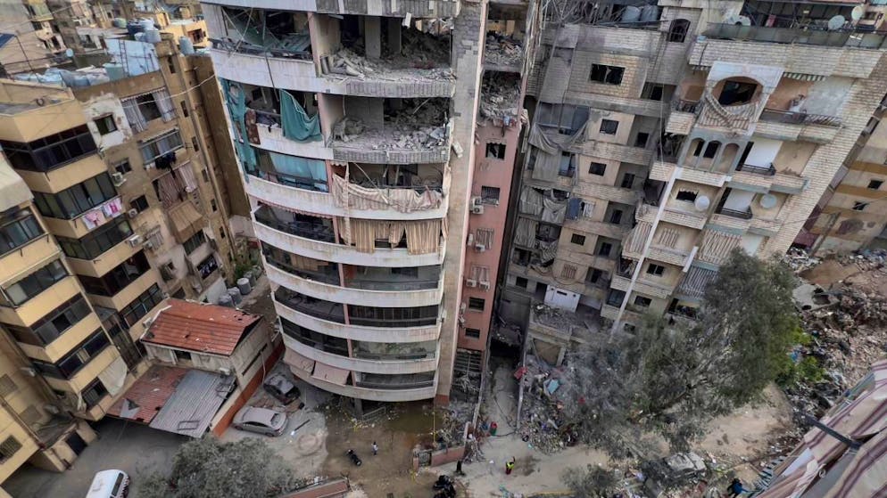 Beirut nuovamente sotto attacco israeliano. (immagine d'archivio)