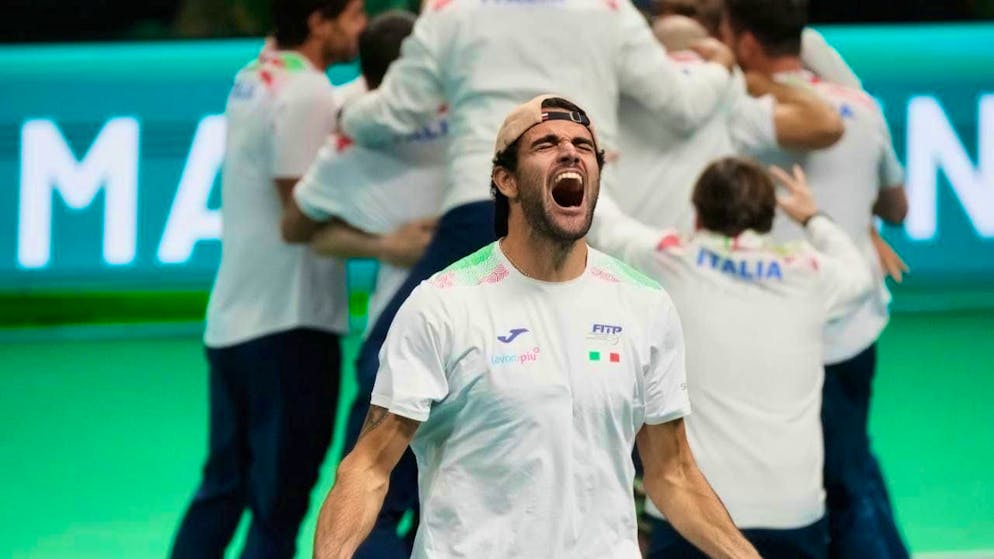 Italy wins the Davis Cup thanks to victories in both singles matches