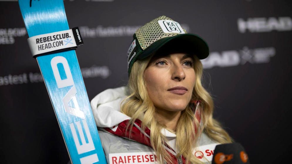 Bald wird Lara Gut-Behrami endgültig Klarheit haben, wie es um ihr Knie steht. (Archivaufnahme)