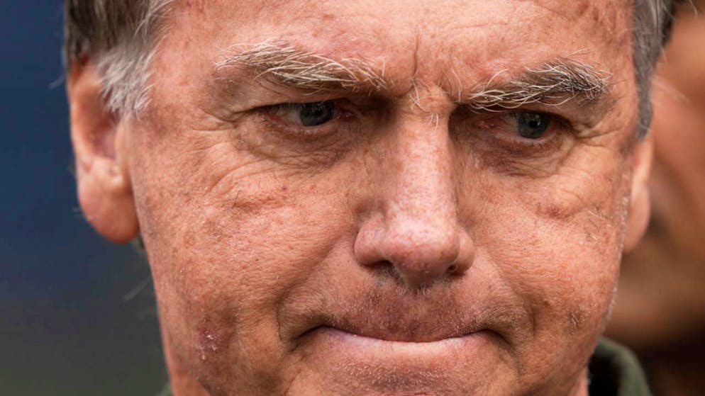 L'ex presidente brasiliano Jair Bolsonaro (foto d'archivio)