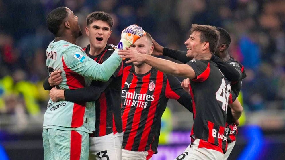 AC Milan wins against Inter Milan