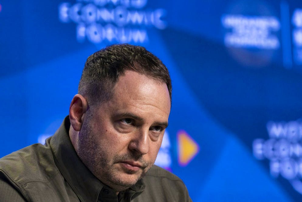 Ukraine is working on a military component of security guarantees, according to Zelenskyi's chief of staff, Yermak. (archive picture)