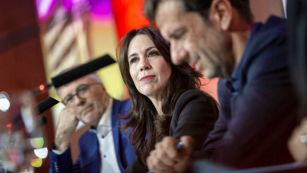 Neben Generaldirektorin Susanne Wille zählt die Geschäftsleitung der SRG neu sieben statt acht Mitglieder. (Archivbild)