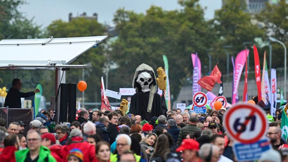 La Belgique avait déjà connu une journée de grève générale, le 14 octobre dernier.