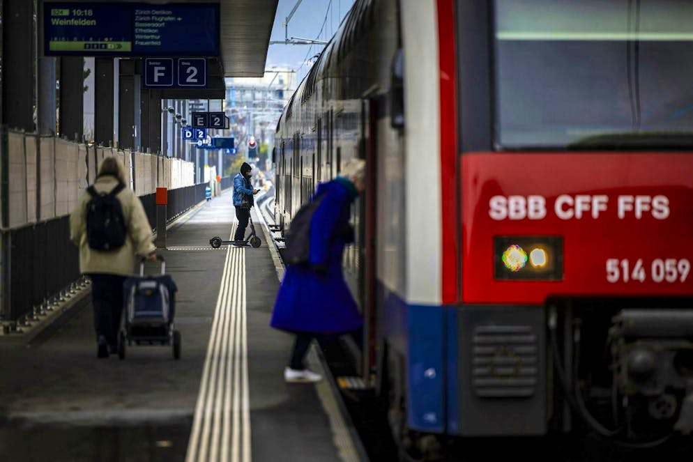 Nothing works between Altstetten and Urdorf. (symbolic picture)