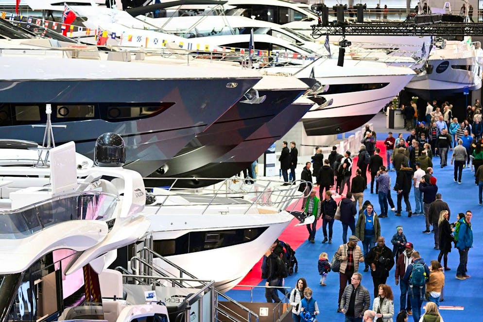 The rich will still be spending more money on luxury yachts in 2025. (archive picture)