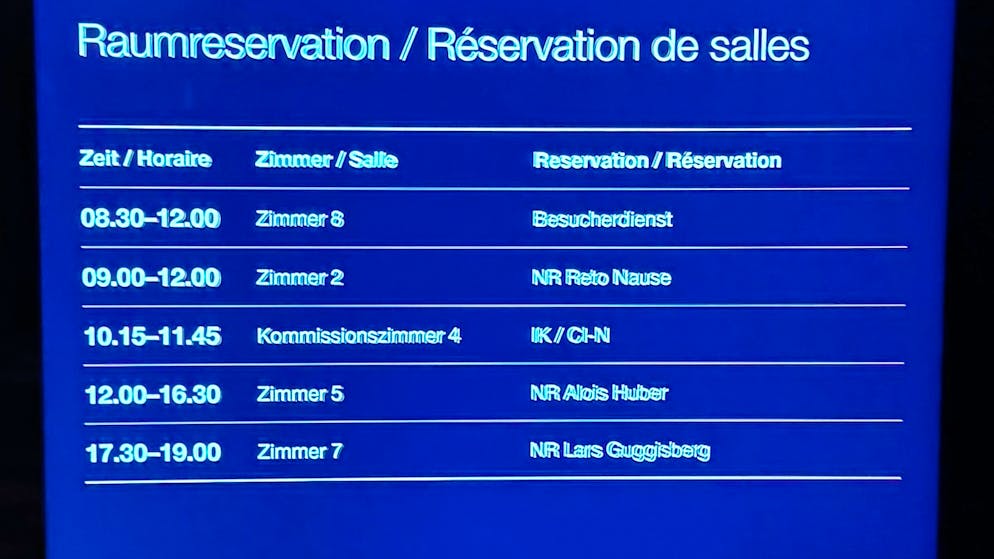 Die Immunitätskommission prüfte am Montagmorgen die Immunitätsaufhebung.