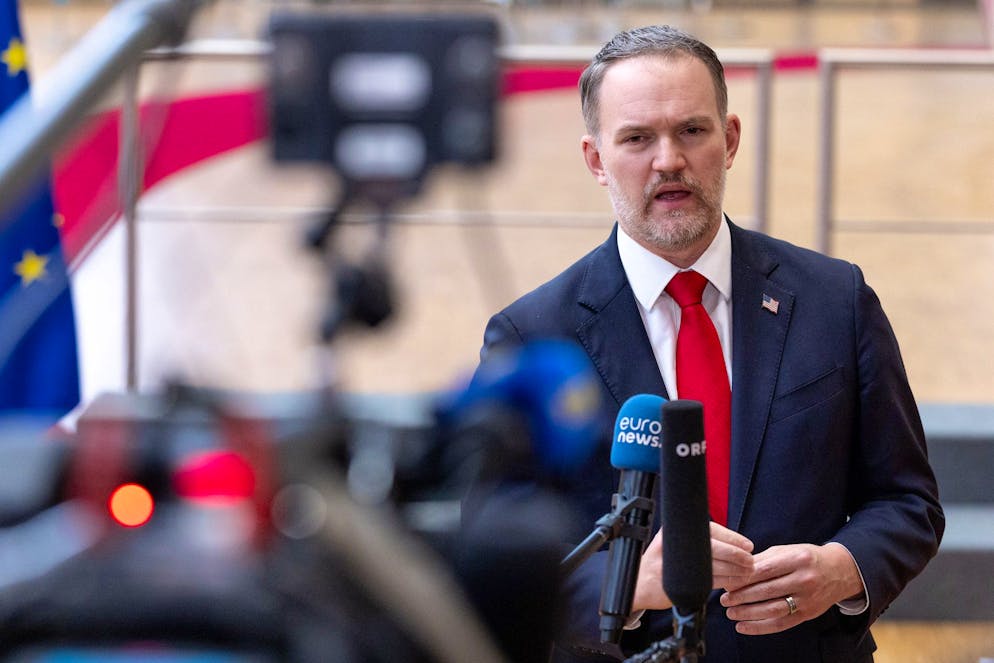 L'ambasciatore statunitense Jamieson Greer.