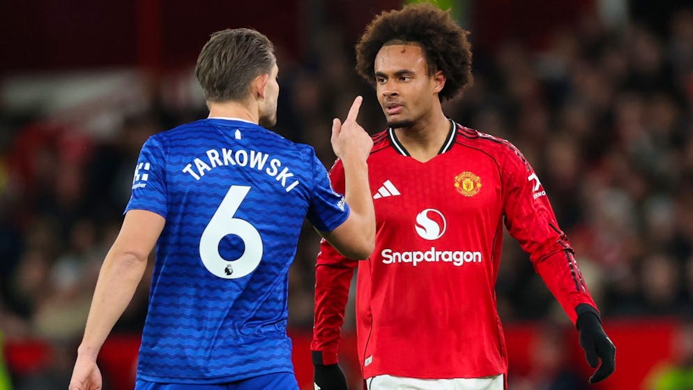 Trotz achtzig Minuten Überzahl. Manchester United verliert im Old Trafford gegen Everton