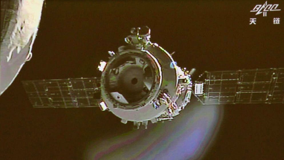 Le vaisseau Shenzhou-22 doit rejoindre la station spatiale chinoise Tiangong (archives).