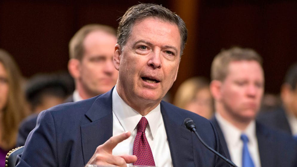 Eine Richterin wies Montag die Klage gegen den ehemaligen FBI-Direktor James Comey ab. (Archivbild)