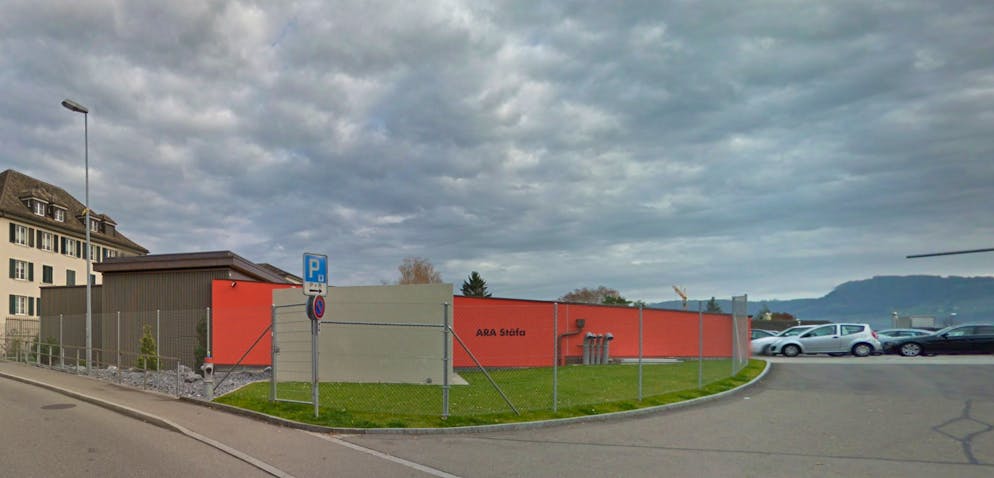 Könnte künftig ganz anders aussehen: Die Abwasserreinigungsanlage in Stäfa.