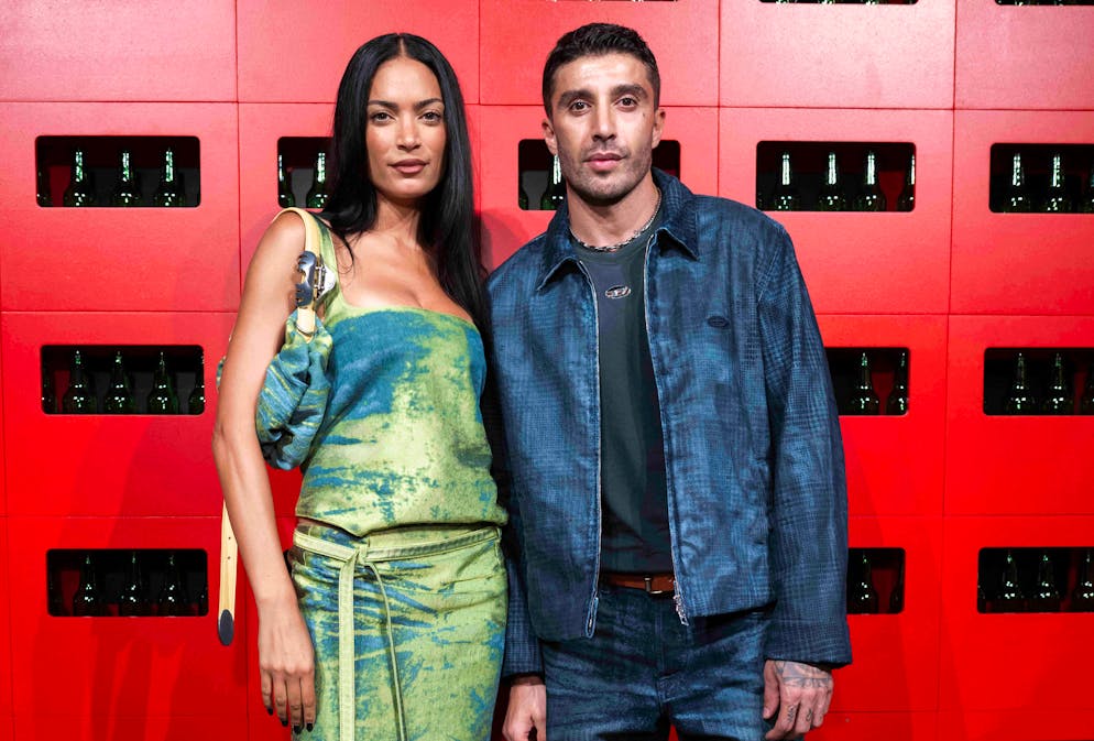 Elodie e Andrea Iannone in uno scatto del 23 settembre 