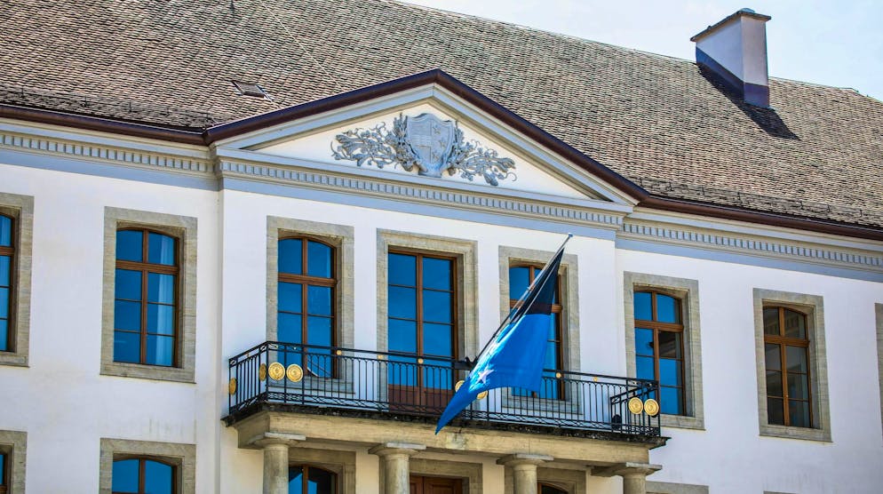 The government building in Aarau.