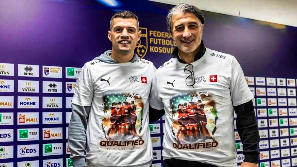 Captain Granit Xhaka and national coach Murat Yakin can speculate on who they will face in the preliminary round next summer