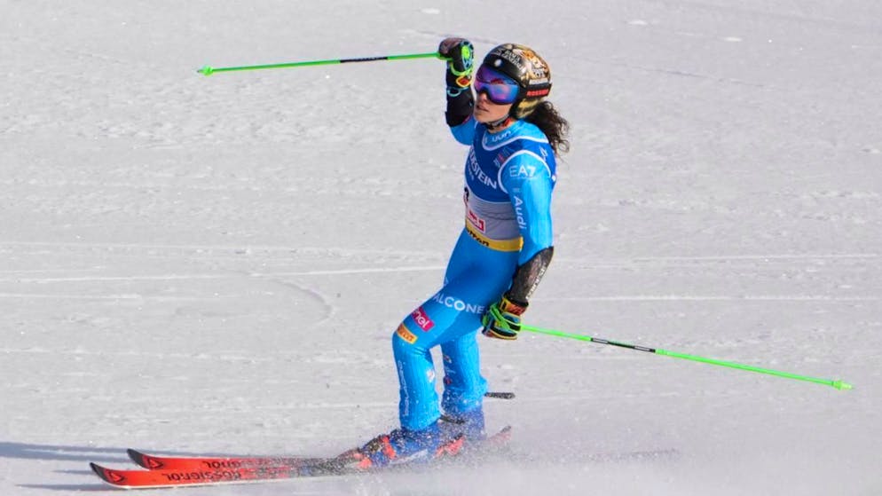 Dream of a home Olympics lives on. Brignone skis again for the first time 237 days after horror crash