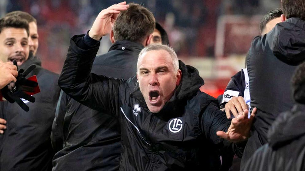 Luganos Trainer Mattia Croci-Torti brachte sein Team wieder auf Kurs.