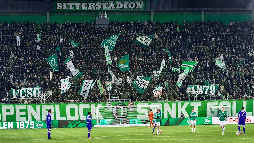 L'affluence a fortement progressé dans les stades suisses ces dix dernières années, notamment à Saint-Gall.