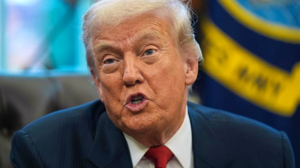 ARCHIV - US-Präsident Donald Trump. Foto: Evan Vucci/AP/dpa